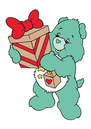 Kærlig Bamse med Gaver