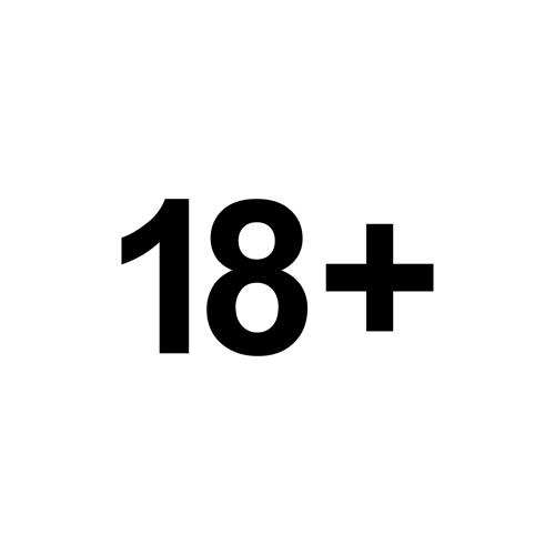 Aldersgrænse 18+ Symbol