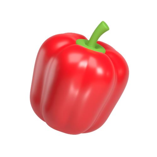 Rød peberfrugt