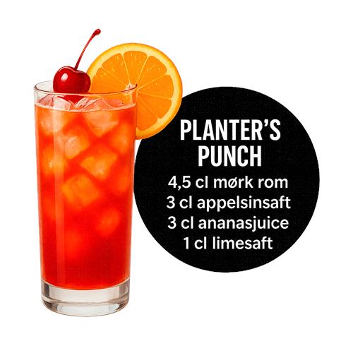 Planters Punch Cocktail
