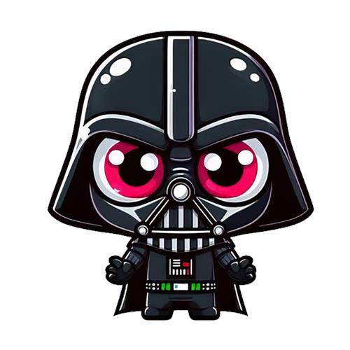 Kawaii Darth Vader Karakter