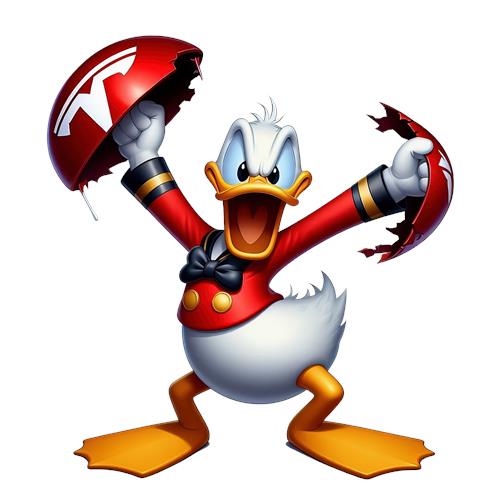Donald Duck i Festhumør