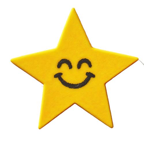 Glædelig Stjerne med Smil