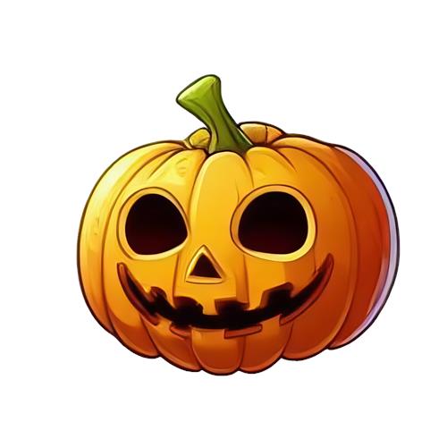 Sød Halloween Græskar